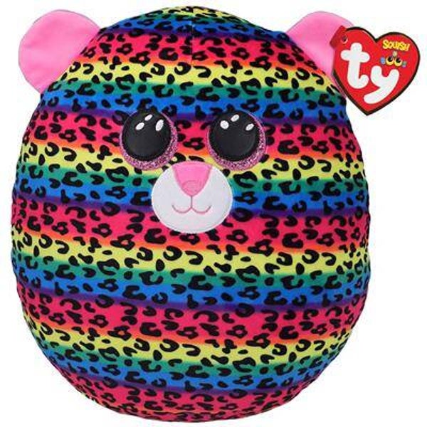 TY SQUISH A BOO DOTTY LEOPARD 20CM