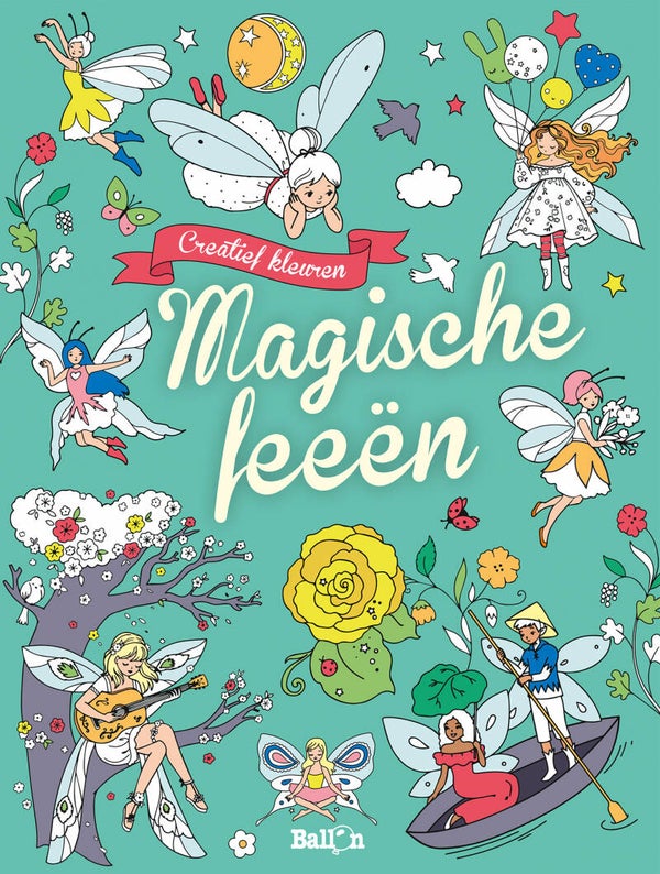 Creatief kleuren - Magische feeën