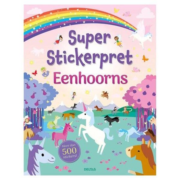 Super Stickerpret-Eenhoorns
