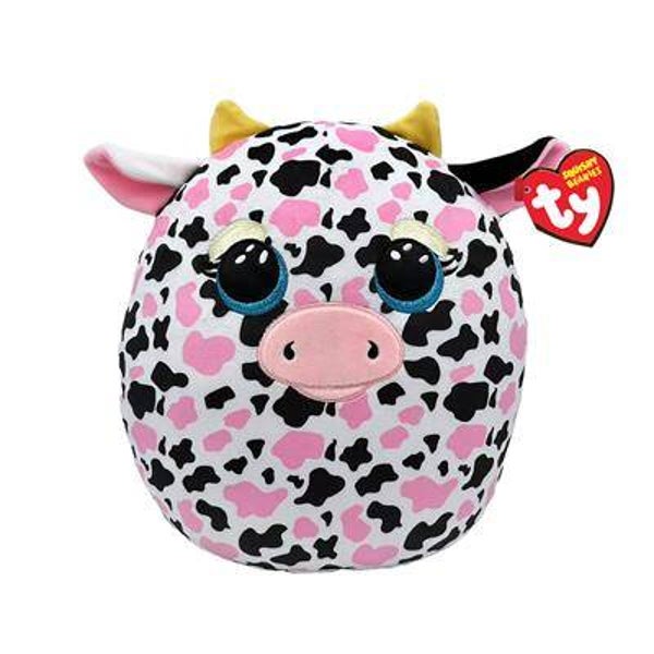 TY SQUISH A BOO MILKSHAKE COW 31CM