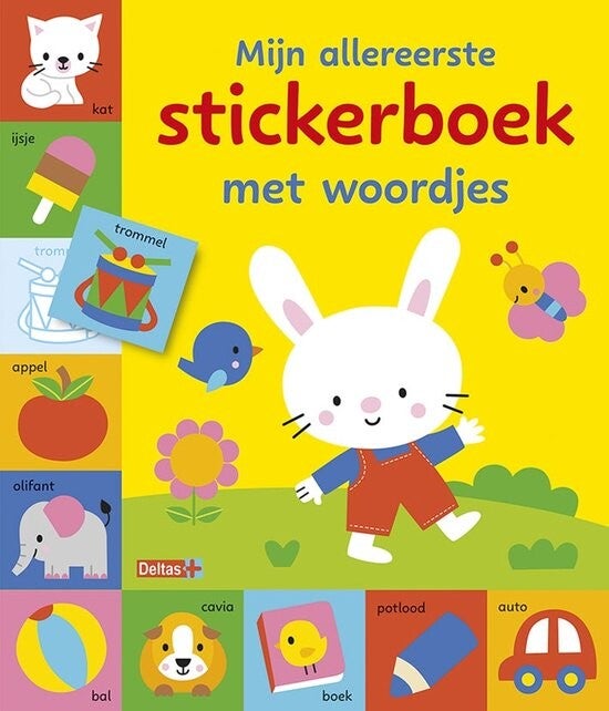 Mijn allereerste stickerboek met woordjes