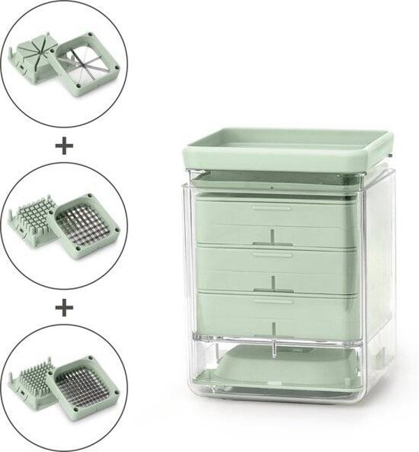 Brabantia Groentesnijder TASTY+ - Jade Green