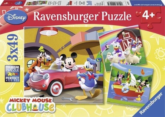 Ravensburger Disney Iedereen houdt van Mickey  3x49  092475