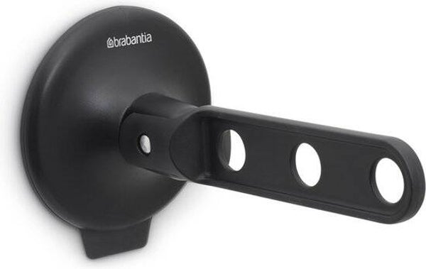 Brabantia Inklapbare kledinghaak met zuignap Black Inklapbare kledinghaak met zuignap - Black heeft als beoordeling 4.4 van de 5 door 67.