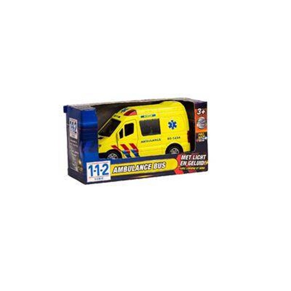 112 Ambulance Bus 1:34 Met Licht+Geluid