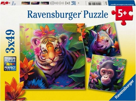 Ravensburger Jungle Babies  3X49  057351