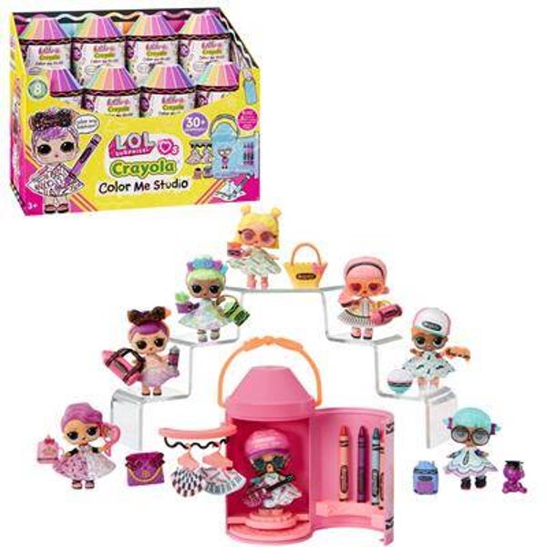 LOL Surprise Loves Crayola Color Me Studio