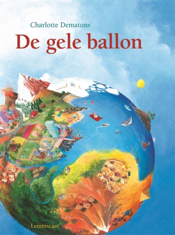 De gele ballon (luxe kartonboek)