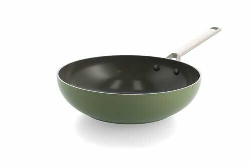 BK Sublime wok Olive Green 28 cm
