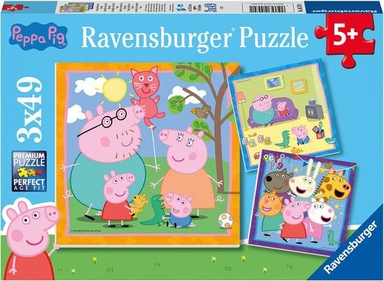 Ravensburger Peppa Pig  3x49  055791
