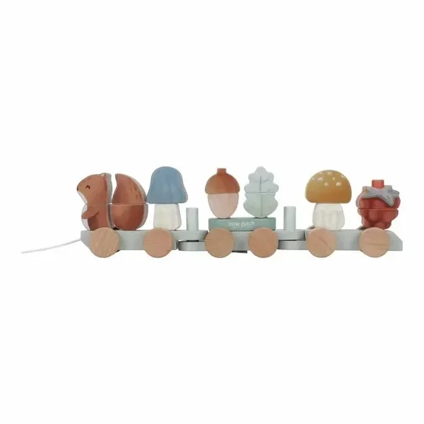 Blokkentrein Eekhoorn - Forest Friends  LD7254