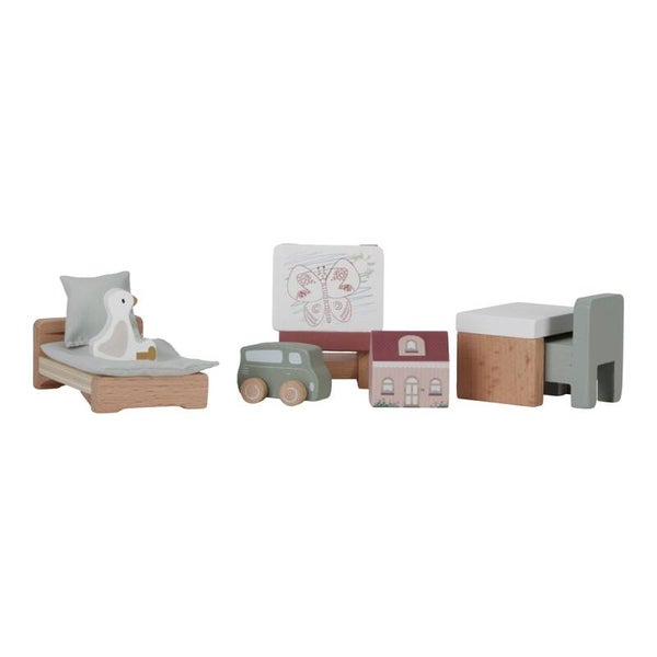 Little Dutch Aanvulset Poppenhuis kinderkamer FSC LD7119