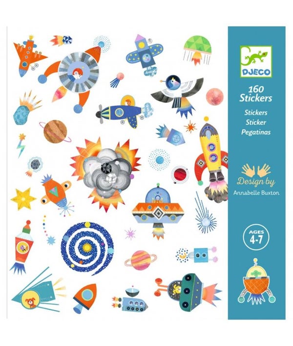 Djeco Stickers Tussen de Sterren  DJ09270
