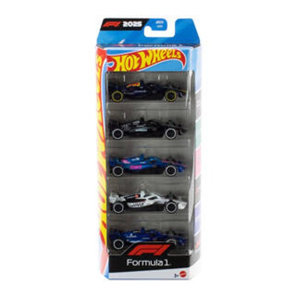 Hot Wheels diecast F1 5-pack