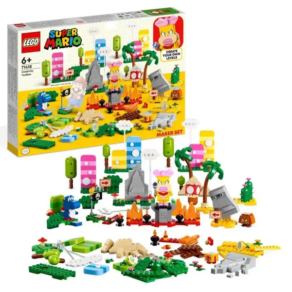 Lego Super Mario Makersset: Creatieve gereedschapskist 71418