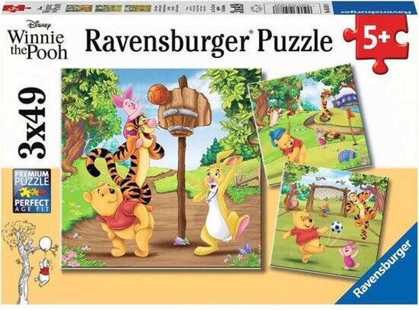 Ravensburger Disney Winnie the Pooh Sportdag 3x49