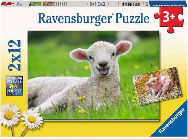 Ravensburger Boerderijdieren 2x12
