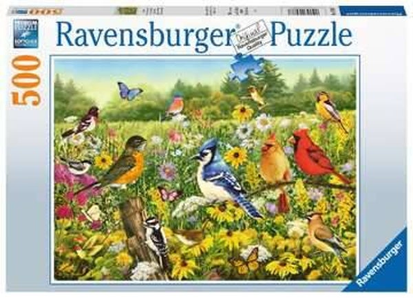 Ravensburger Puzzel Vogels in de wei 500  169887
