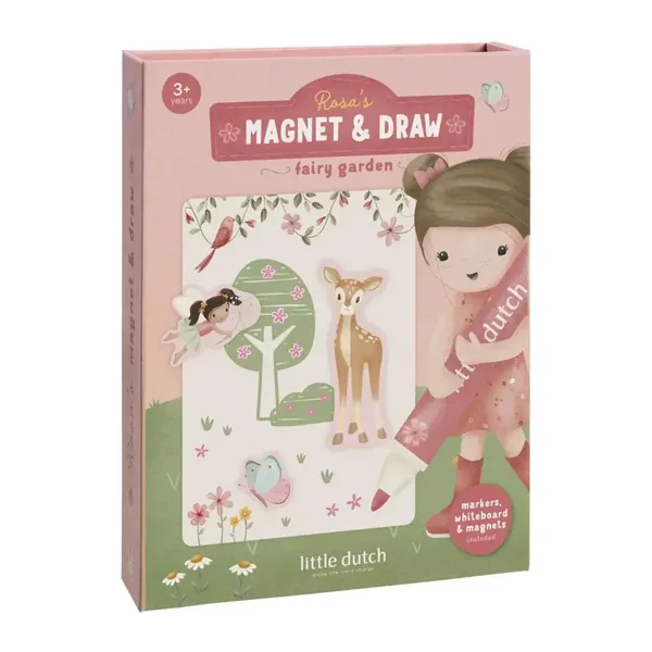 Little Dutch Magnetisch speelboek - Rosa