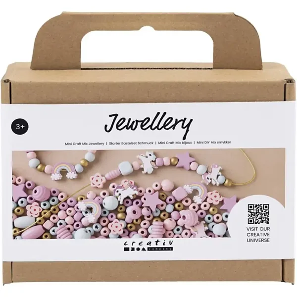 Mini Creatieve Box Sieraden 1 Doos, Pastelkleuren