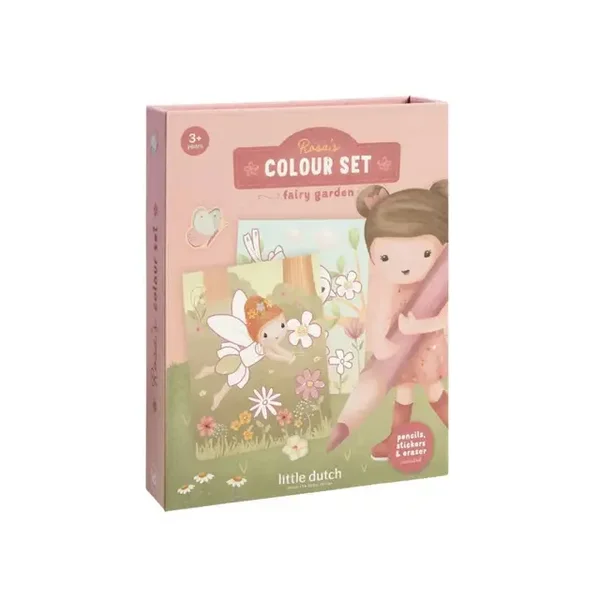 Little Dutch Essentials Kleurboek - Rosa