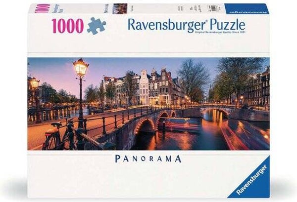 Ravensburger Avond in Amsterdam 1000 Stukjes