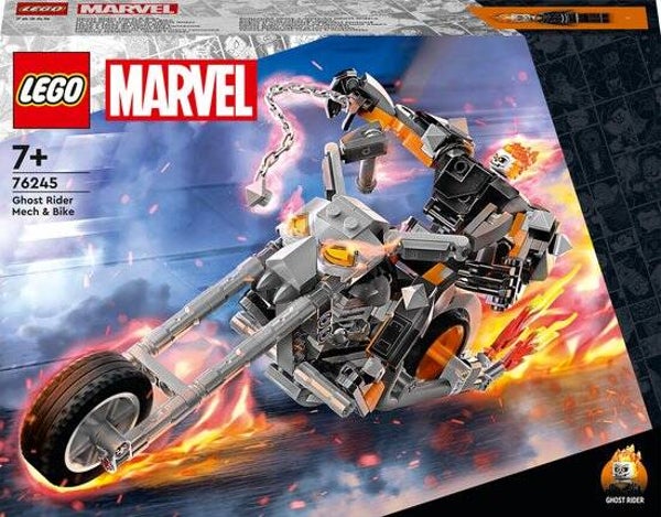 Lego Marvel Ghost Rider Mech & motor 76245