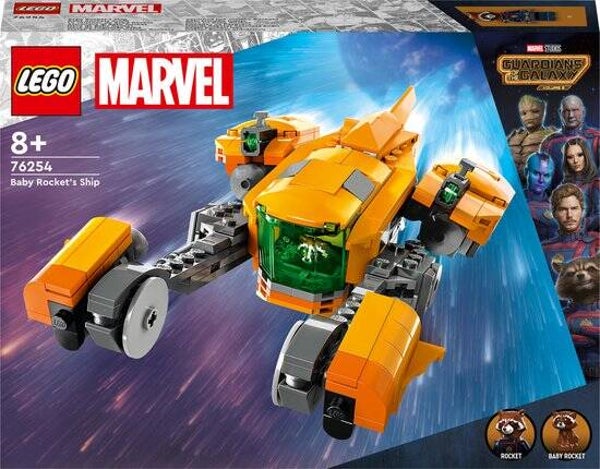 Lego Marvel Het schip van Baby Rocket 76254