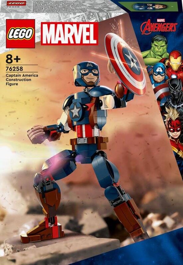Lego Marvel Captain America bouwfiguur 76258
