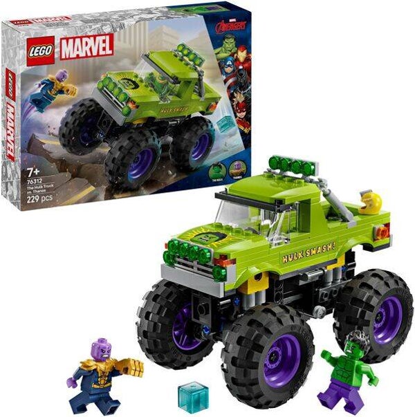 Lego Marvel Super Heroes™ Hulk-Truck vs  76312