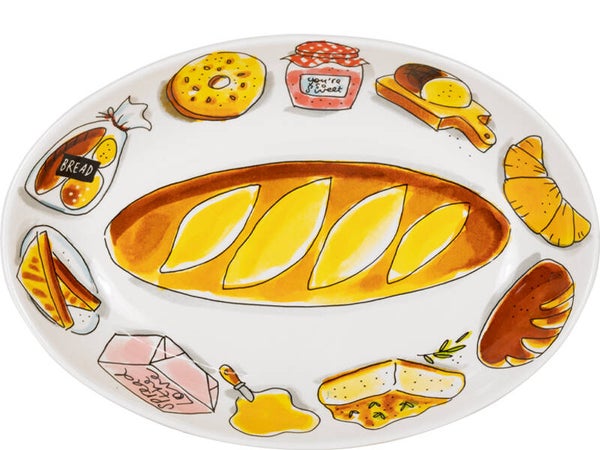 Blond Amsterdam EB: OVAL PLATE 28.5 CM 202287