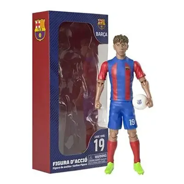 Socker FC Barcelona Lamine Yamal 20cm