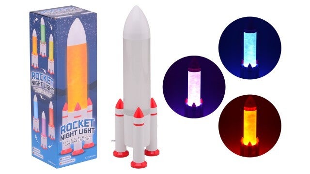 Raket lamp met USD aansluiting in doos