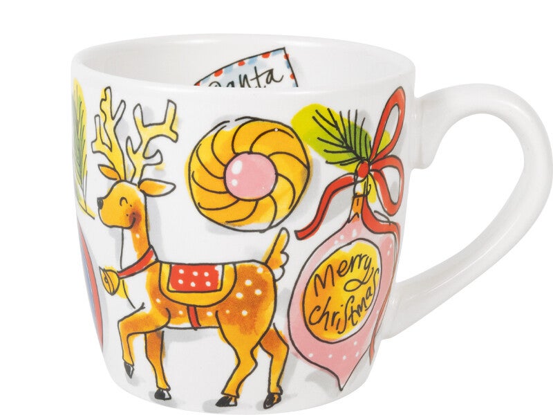 Blond Amsterdam KERST: CAPPUCCINO BEKER 0,5L DEER 202482