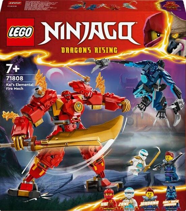 Lego Ninjago Kai's elementaire vuurmecha 71808