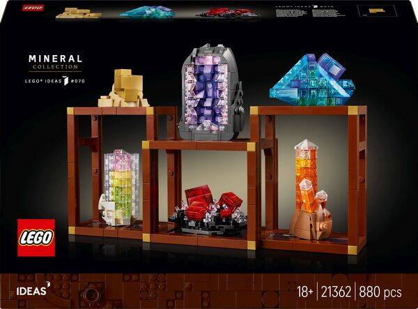 Lego Ideeën Mineralencollectie 21362