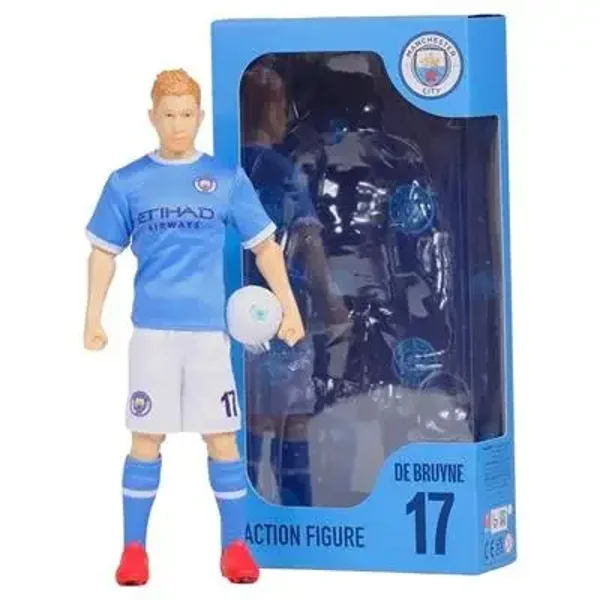 Socker Manchester City Kevin De Bruyne 20cm