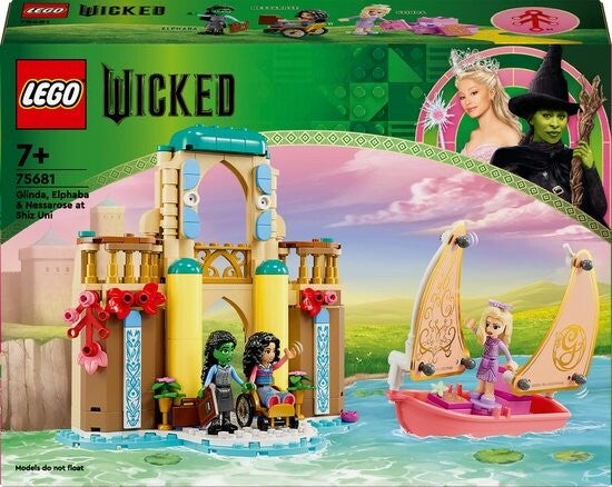 Lego Wicked Glinda, Elphaba en Nessarose op Shiz University 75681