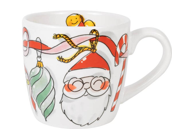 Blond Amsterdam KERST: CAPPUCCINO BEKER 0,5L RIBBON 202483
