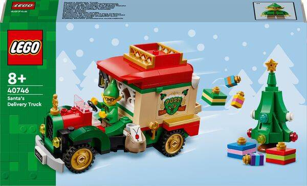 Lego Iconic  De bezorgwagen van de Kerstman 40746