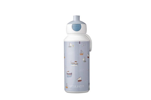 Drinkfles pop-up Campus 400 ml - Sailors bay