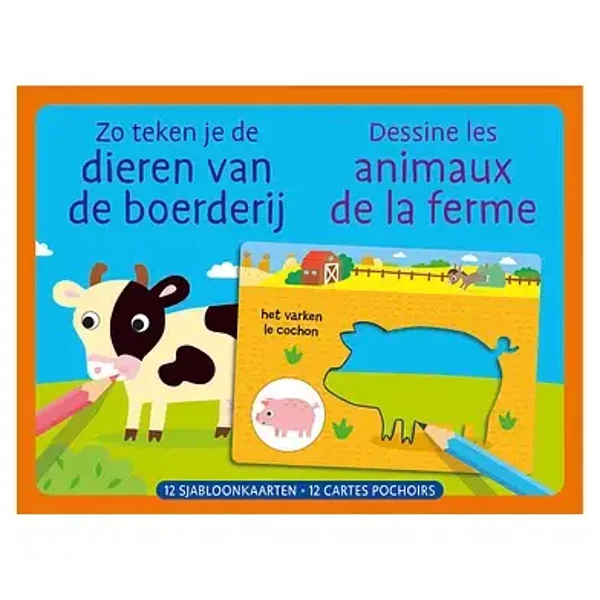 Zo teken je de dieren van de boerderij