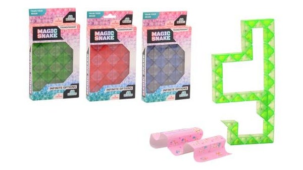 Transparante magische slang