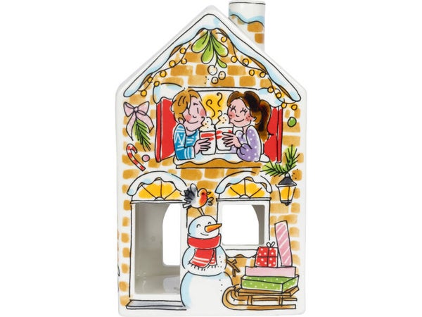 Blond Amsterdam KERST: LICHTHUISJE 19 CM 202484