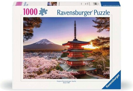 Ravensburger Kersenbloesem bij de Fuji berg 1000 stukjes  120005827