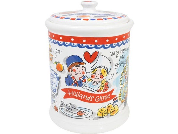 Blond Amsterdam HOLLANDS GLORIE: STORAGE JAR SMALL  201573