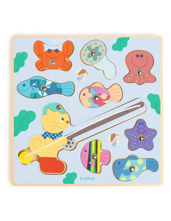 Djeco Puzz & Fish Bariolo DJ01082