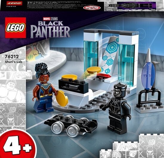 Lego Marvel Black Panter Shuri’s lab 76212