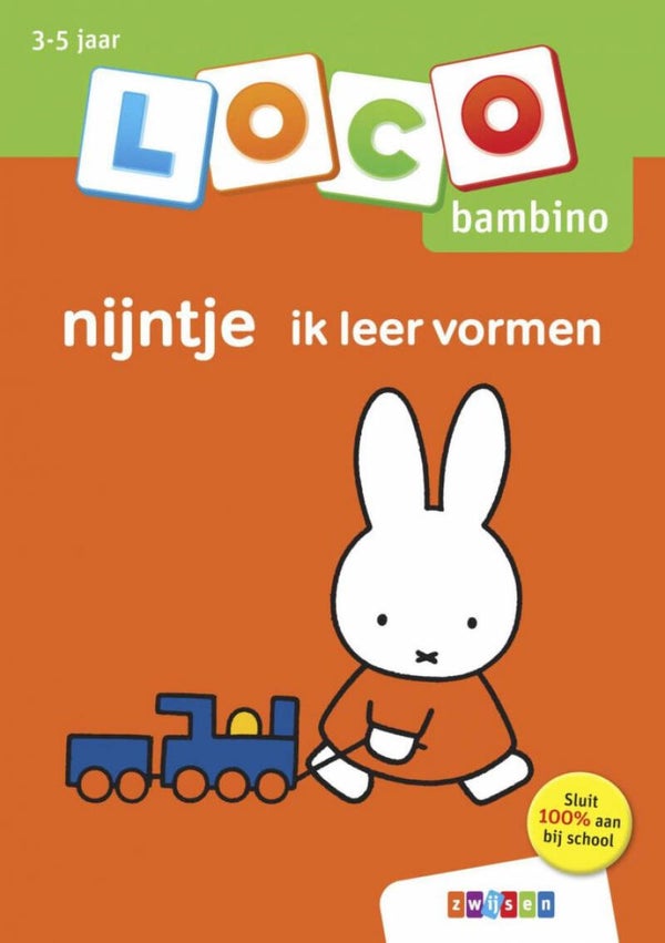Oefenboekje Loco Bambino - Nijntje ik leer vormen