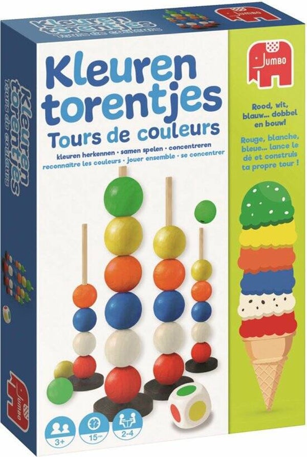 Kleurentorentjes Kinderspel Kleuren Leren
